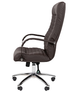 Офисное кресло CHAIRMAN 480, экокожа, коричневый N